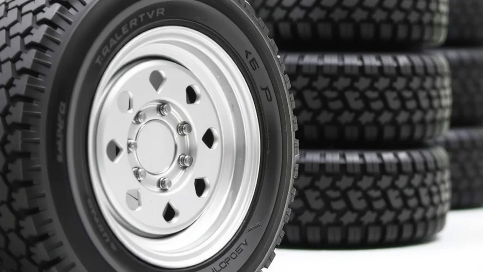 13 tums däck för släpvagn som håller länge