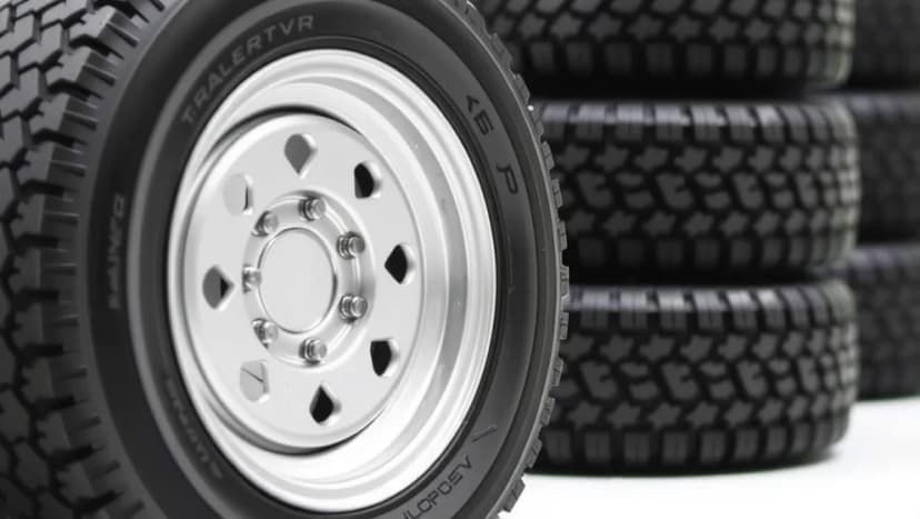 13 tums däck för släpvagn som håller länge