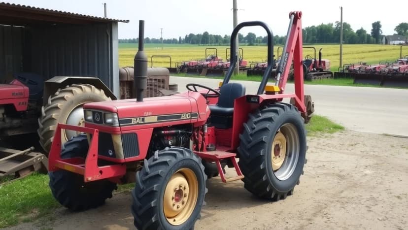 Begagnad traktor med frontlastare värd pengarna