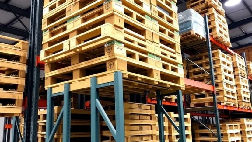 Ben till lastpall Jula som håller och håller