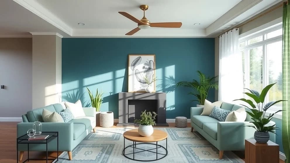 Så blandar du grön och blå perfekt hemma