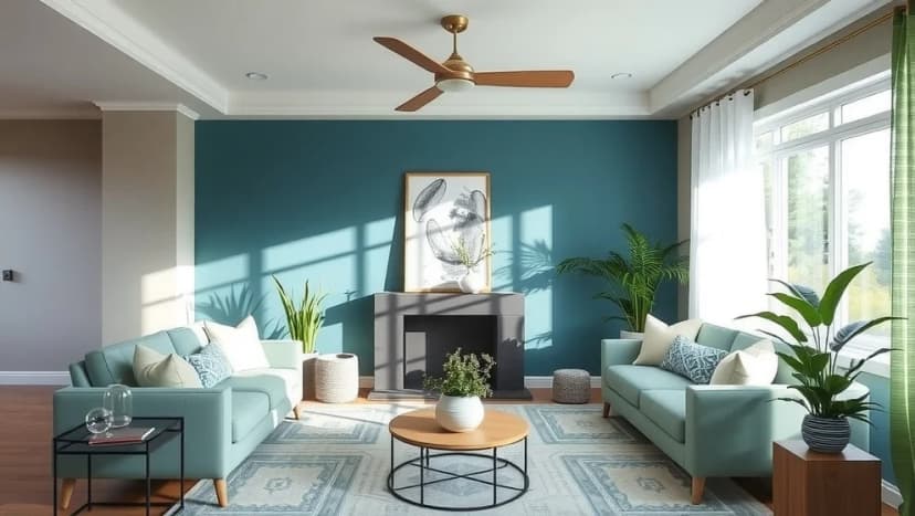 Så blandar du grön och blå perfekt hemma