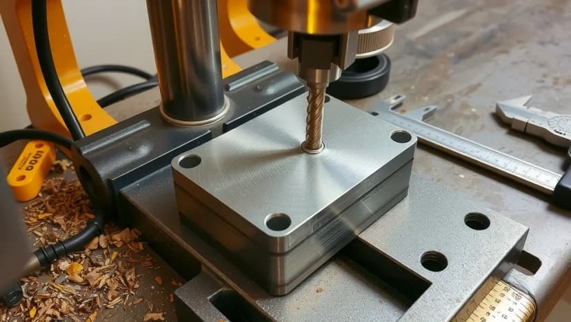 Borra i härdat stål utan att bryta spetsen