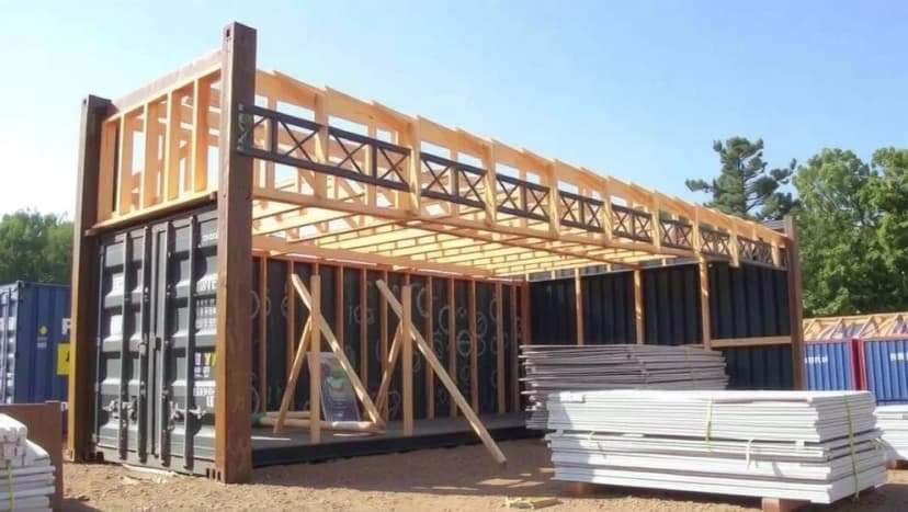 Så bygger du tak på din container