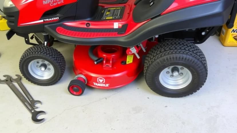 Byta olja hydrostat Husqvarna Rider själv