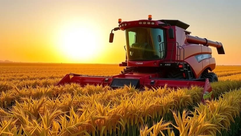 Case IH 1455 XL skördemaskinens kraft