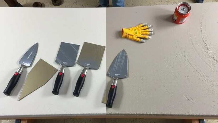 Glätta betong för hand steg för steg