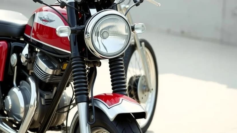 Honda CB 400 N en klassisk motorcykel från 70-talet