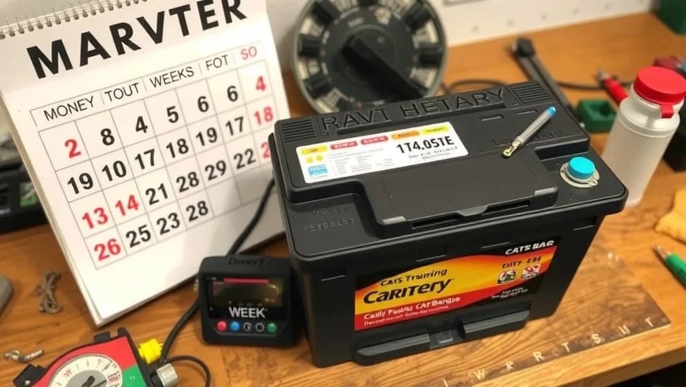 Hur länge håller ett bilbatteri utan laddning