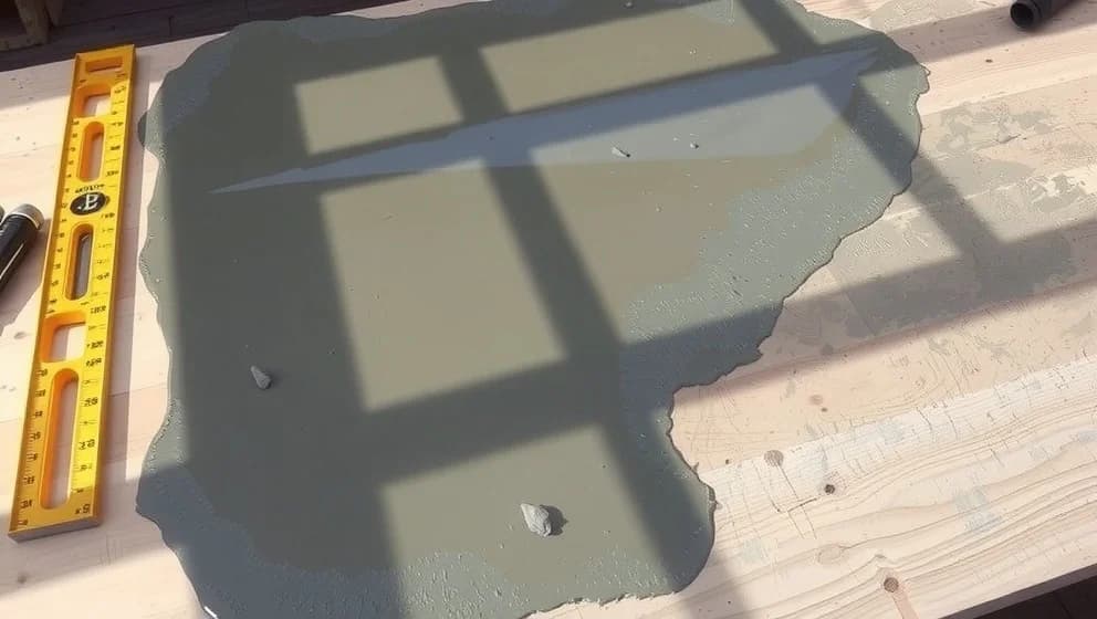 Hur tunt kan man gjuta betong