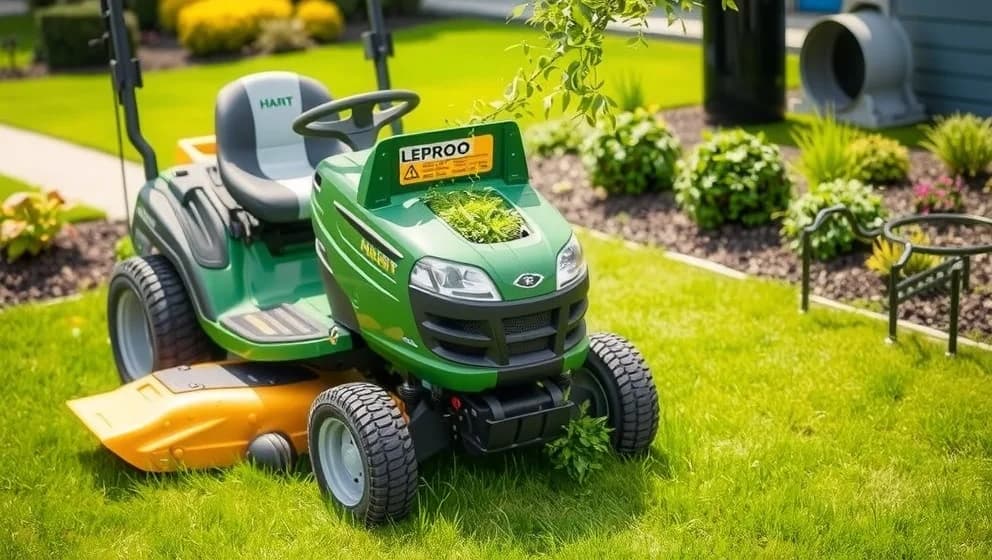 Husqvarna Rider 11 BioCLIP gräsklipparen som växer med