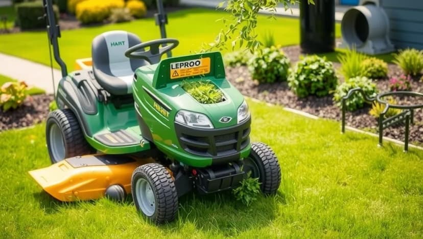 Husqvarna Rider 11 BioCLIP gräsklipparen som växer med