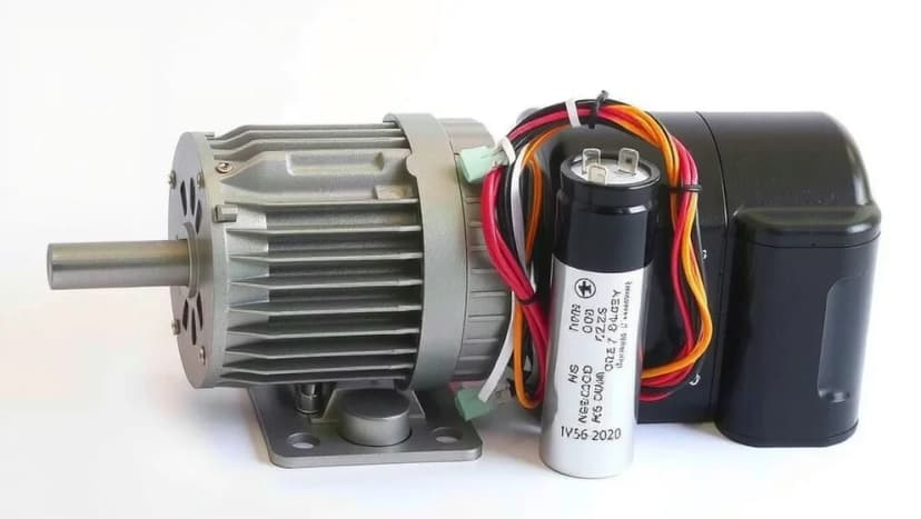 Hur kopplar man en 1 fas motor med kondensator