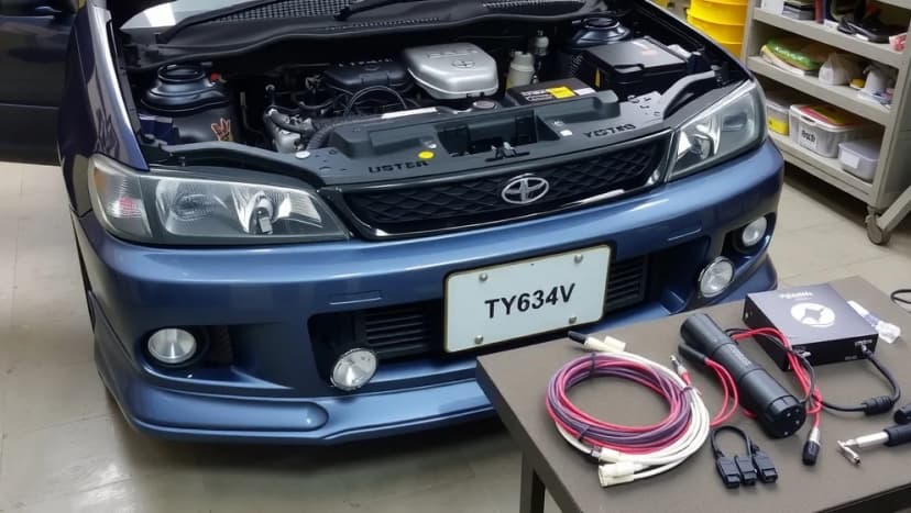 Koppla extraljus på japanska bilar själv