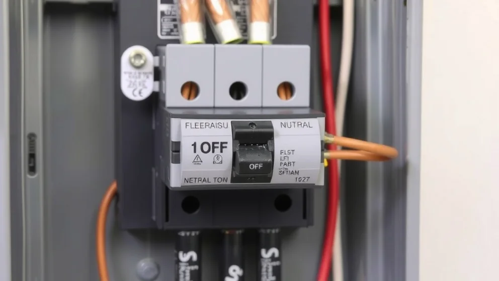 Så kopplar du jordfelsbrytare 1-fas