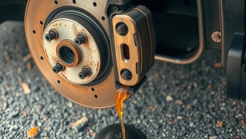 Vad händer när du kör med kärvande bromsok