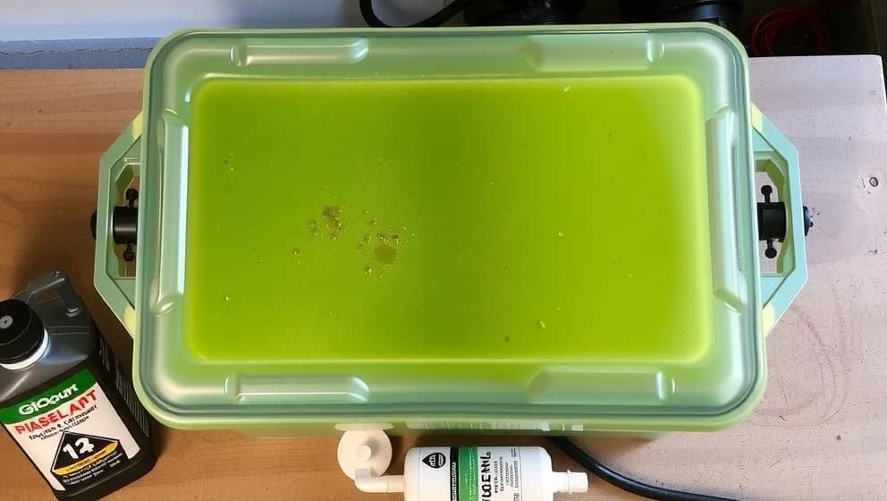 Hur löser du upp alger i dieseltanken