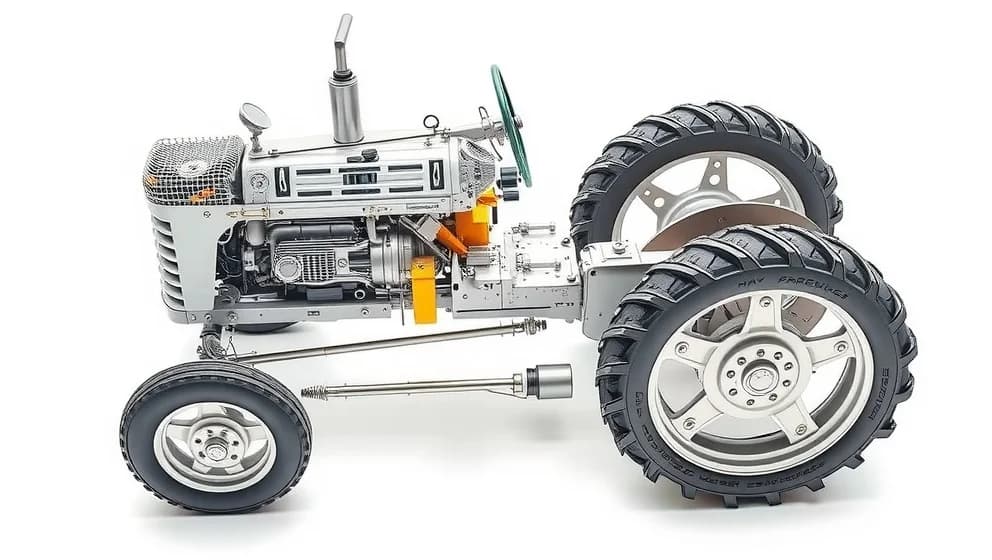 Massey Ferguson 35 sprängskiss och delar förklarade