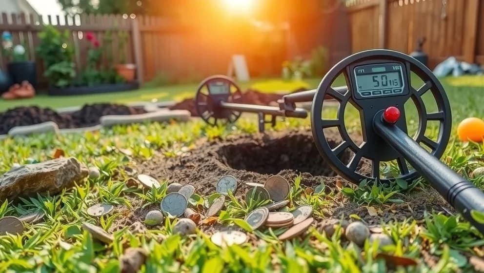 Metalldetektor på egen tomt vad är tillåtet