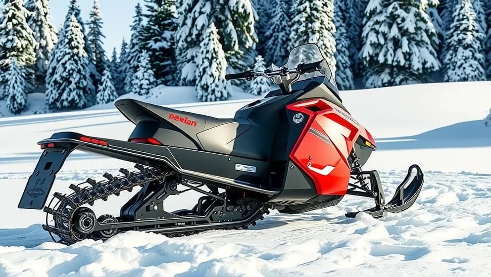 Polaris Widetrak LX 500 snöskoter för framtiden