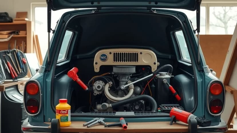 Hur reparerar du dieselvärmare på Volvo V70