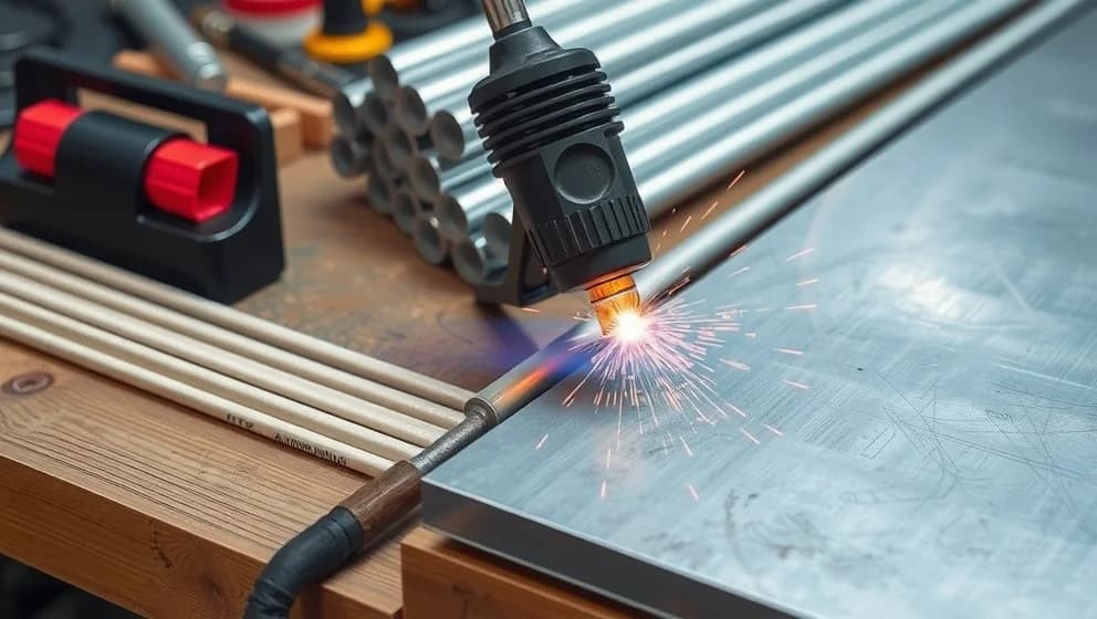 Svetsa aluminium med pinne rätt väg