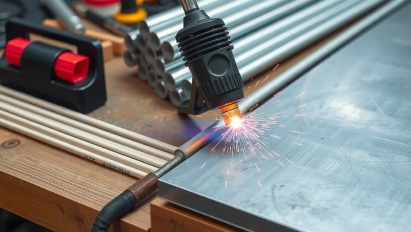 Svetsa aluminium med pinne rätt väg