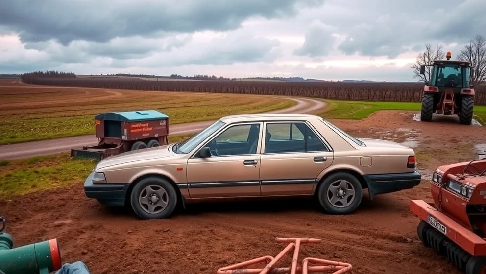 Volvo 945 som traktor fungerar det