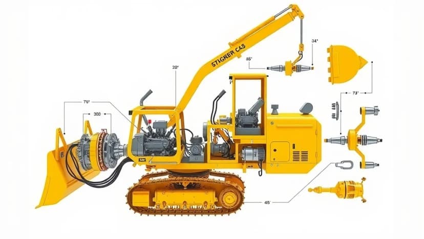 Volvo BM 430 sprängskiss förklarad