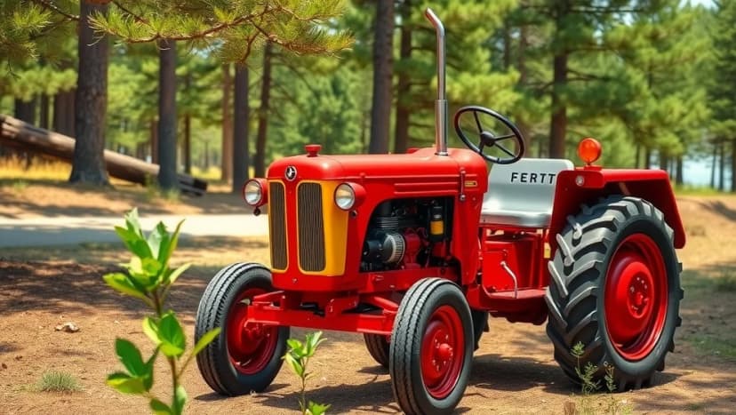 Volvo BM Valmet 2105 skogs traktor