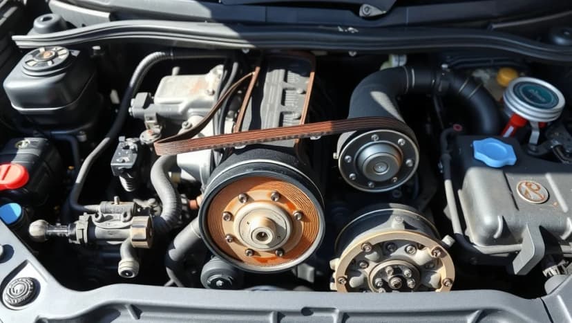 Volvo V70 läcker olja vid kamremmen vad gör du